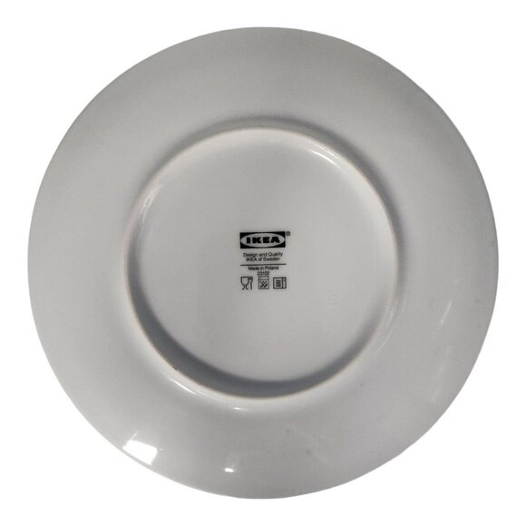 Set of 4 Ikea Side Plates Stunsig Girl Frédérique Vernillet Limited Edition 2017 - Picture 5 of 10